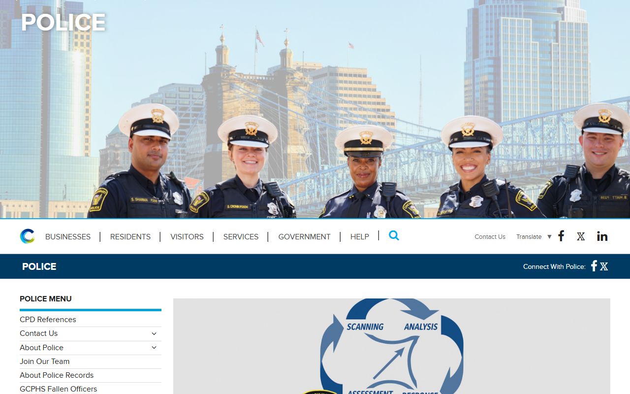 Cincinnati jail roster police department website