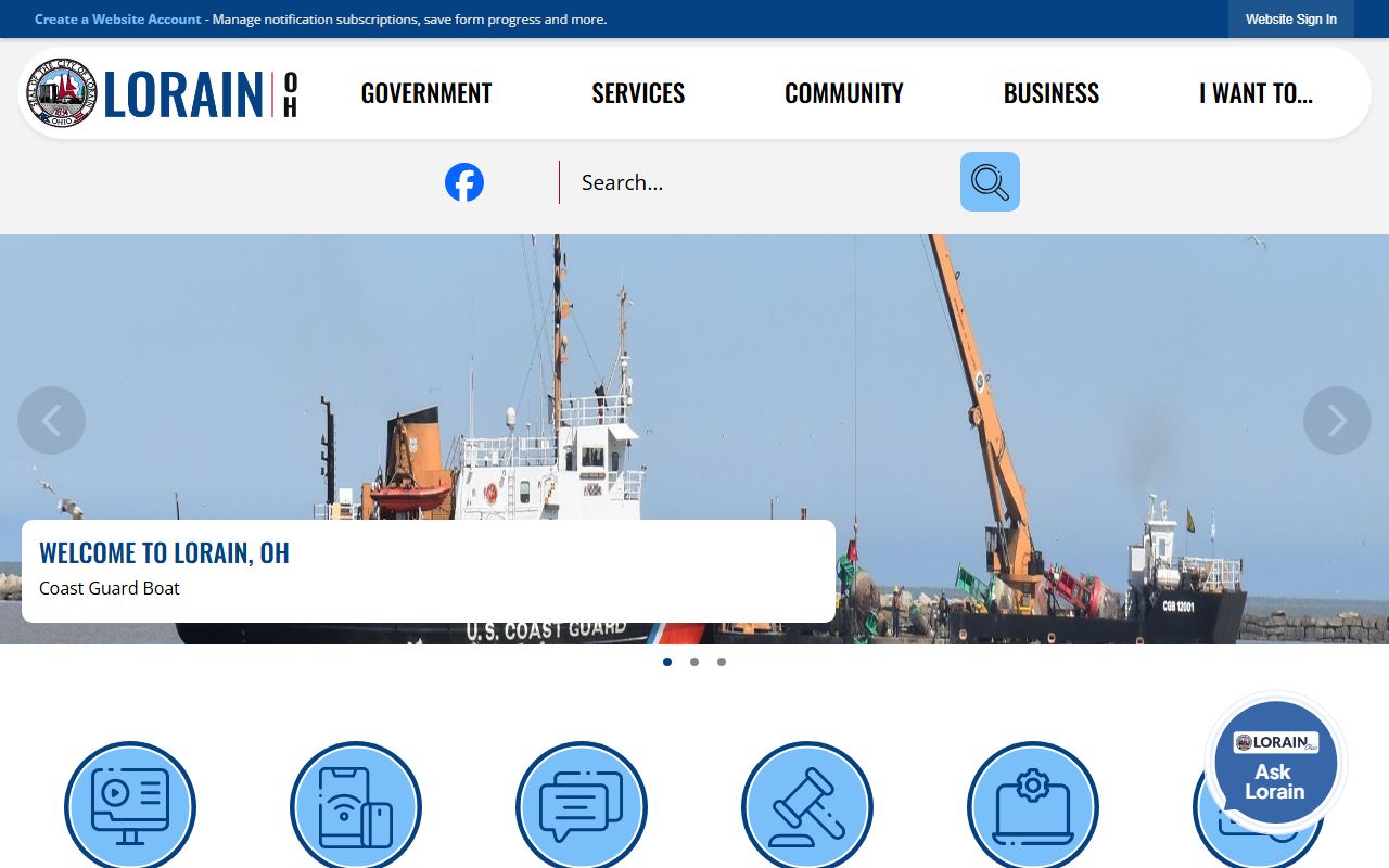 Lorain jail roster city government site