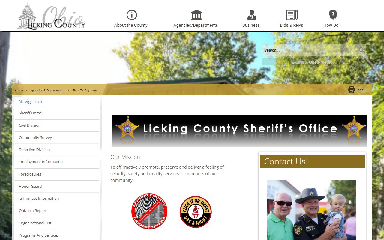 Licking County Justice Center jail roster search for Newark