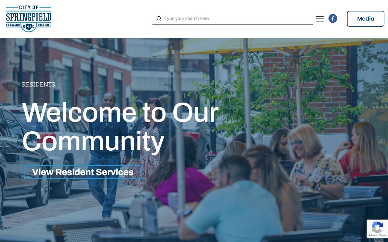 Springfield Ohio city government website