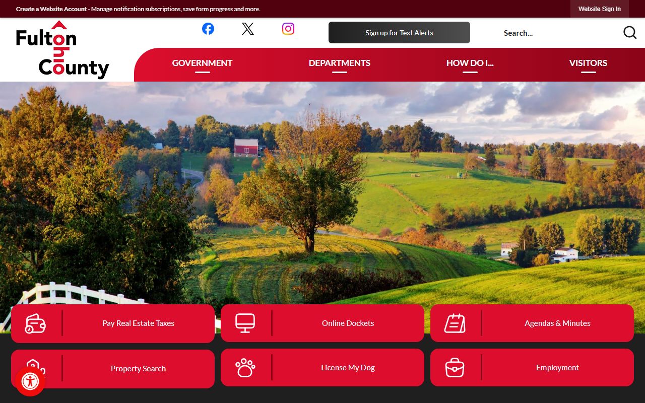 Fulton County jail roster government website