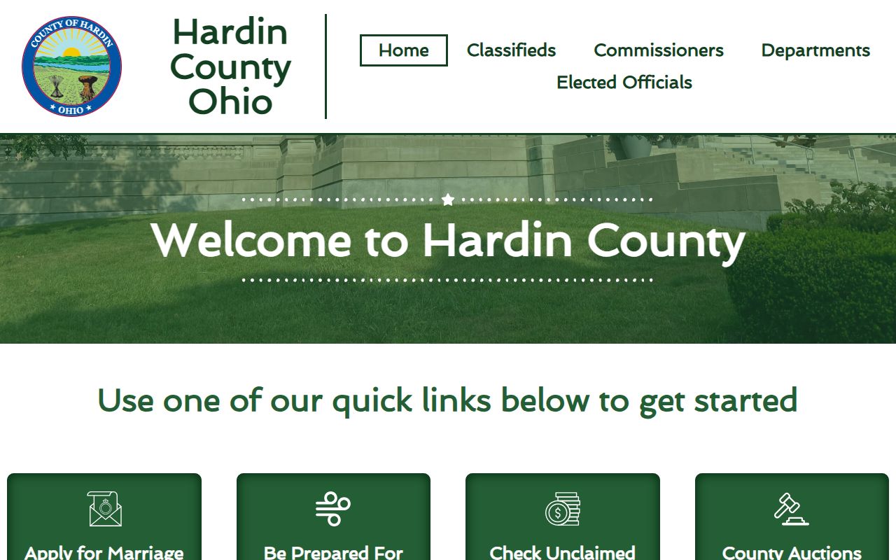 Hardin County jail roster government website